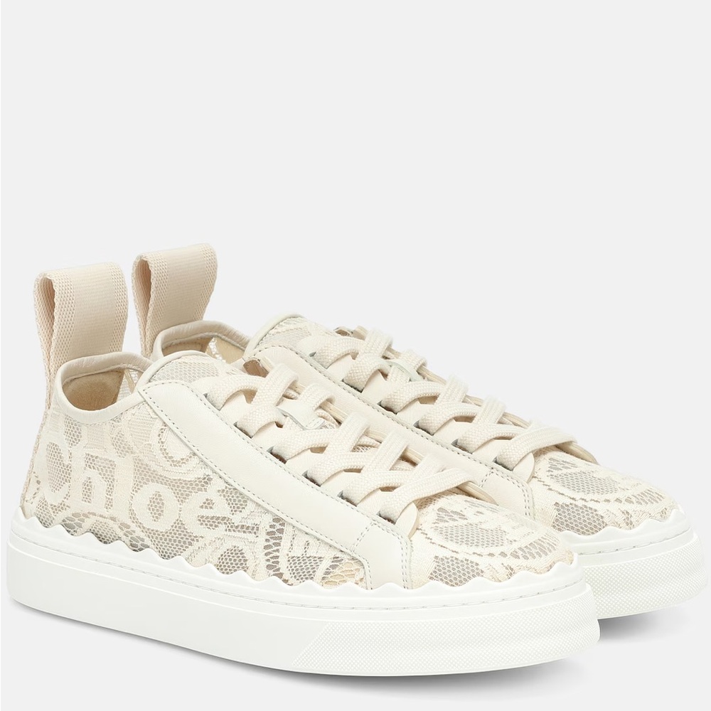 Chloe Lauren Lace Sneakers